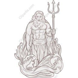 Majestic Sea God