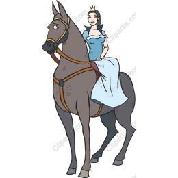 Regal Princess on Horse