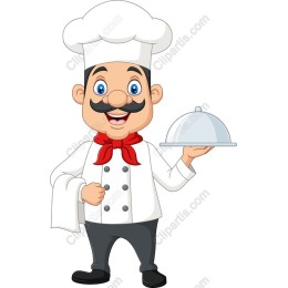 Cheerful Chef Character