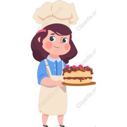 Cheerful Young Baker