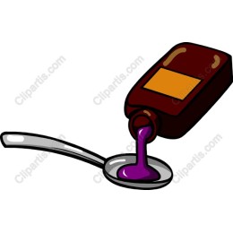 Purple Liquid in Spoon