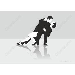 Passionate Embrace - Elegant Dance