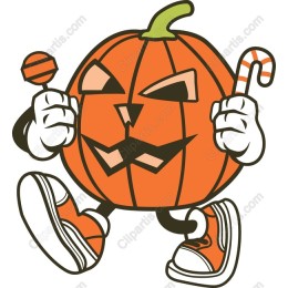 Cheerful Halloween Pumpkin