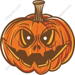 Spooky Halloween Pumpkin