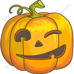 Playful Halloween Pumpkin