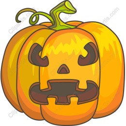 Whimsical Halloween Pumpkin