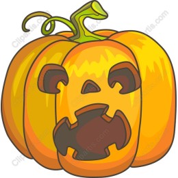 Charming Carved Pumpkin
