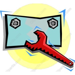 Red Wrench Gripping Currency
