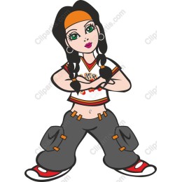 Urban Hip-Hop Girl