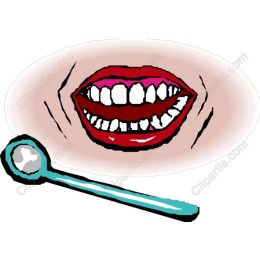 Radiant Smile with Dental Tool