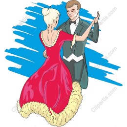Elegant Dance Couple