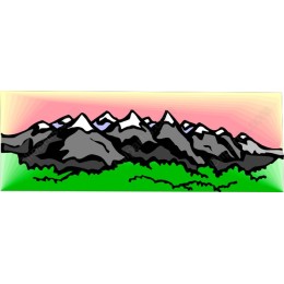 Vibrant Mountain Landscape