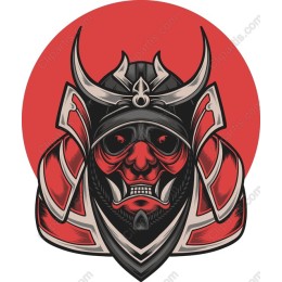 Fierce Samurai Mask
