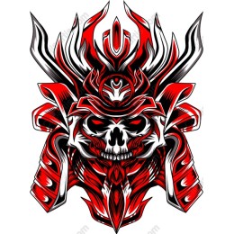 Samurai Skull