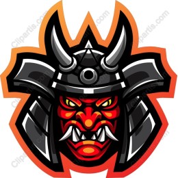 Fierce Samurai Demon