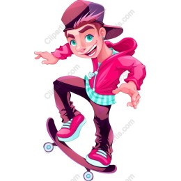 Dynamic Skateboarder