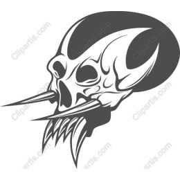 Menacing Skull