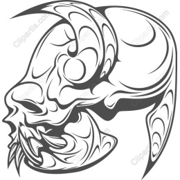 Intricate Skull