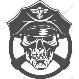 Skull Police Emblem
