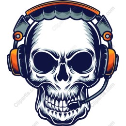 Edgy Skull Gaming Headset