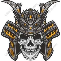 Samurai Skull work