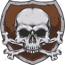 Skull and Crossbones Shield