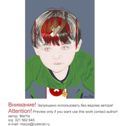Vibrant Young Boy Portrait