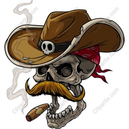 Cowboy Skull