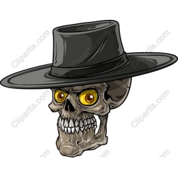 Skull with Hat