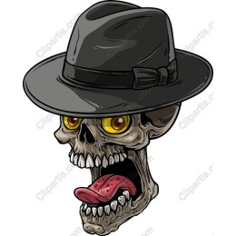 Skull with Hat