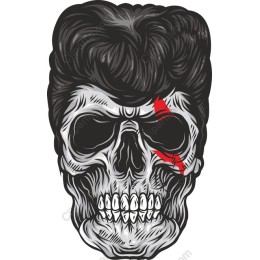 Rockabilly Skull