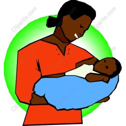 Tender Moments: Mother and Baby