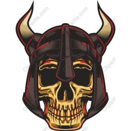 Fierce Warrior Skull