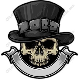 Skull in Top Hat