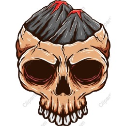 Volcanic Skull