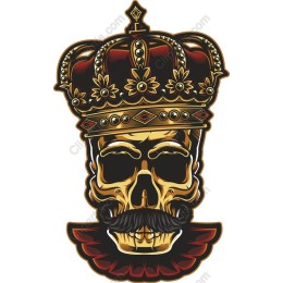 Royal Skull with Crown