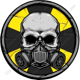 Skull and Gas Mask