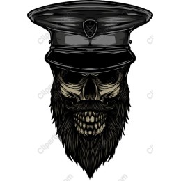Captain of Shadows - Edgy Skull