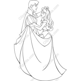 Elegant Romance: of a Dancing Couple