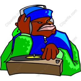 Vibrant DJ in