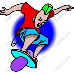 Vibrant Skater