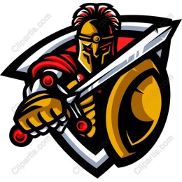 Fierce Gladiator Warrior