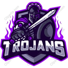Trojans Warrior Graphic