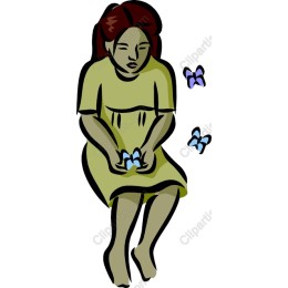 Whimsical Moments - of a Girl with Butterflies