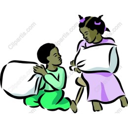 Playful Pillow Fight