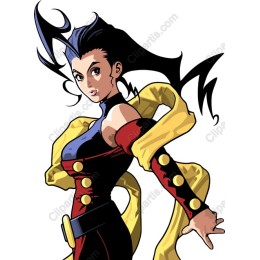 Dynamic Anime Character