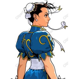 Iconic Blue Fighter