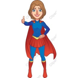 Empowering Female Superhero