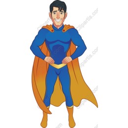 Vibrant Superhero
