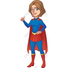 Empowering Female Superhero
